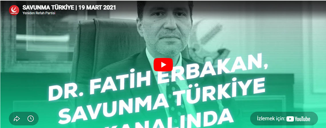 SAVUNMA TÜRKİYE | 19 MART 2021